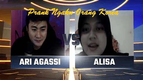 Ari Agassi Alisa Ngaku Orang Korea Punya Ikan Ngga Bisa Renang