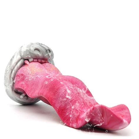 Huge Tongue Dildo Realistic Monster Dildo Fantasy Silicone Etsy