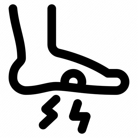 Foot Ulcer Pain Diabetic Wound Disease Icon Download On Iconfinder