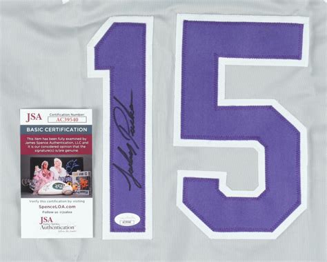 Jordan Pacheco Signed Jersey (JSA) | Pristine Auction