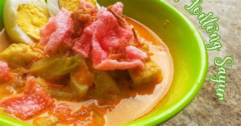 Resep Kuah Lontong Sayur Labu Siam Oleh Mama Rara Cookpad