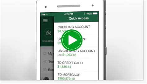 Td App Electronic Banking Td Canada Trust