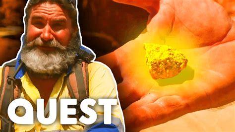 The Ferals Find A Huge Nugget Worth At Least 4000 Aussie Gold