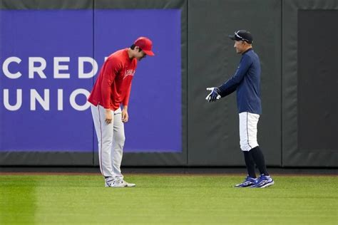 Mlb／經典賽新舊英雄相會 大谷翔平跑百米見前輩鈴木一朗 Mlb／棒球 運動 世界新聞網