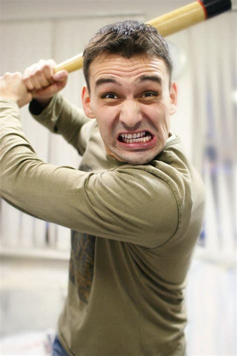 Anger and fury man stock photo. Image of destroy, teeth - 17223266