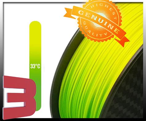 Pla Colour Changing Temp Green Yellow Mm Dea