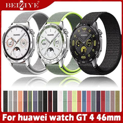 Nylon Strap For Huawei Watch Gt 4 46mm Sport Nylon Bracelet Band Huawei