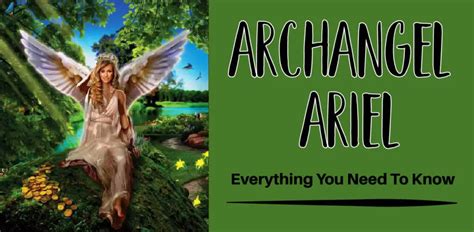 Who Is Archangel Ariel Full Guide Archangel Secrets