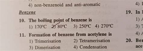 Formation Of Benzene From Acetylene Is Filo