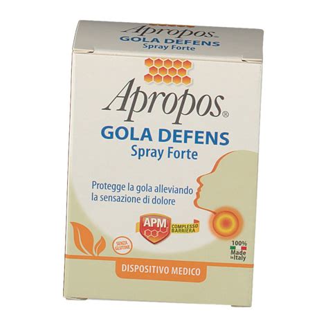 Apropos Gola Defens Spray Forte Shop Farmacia It