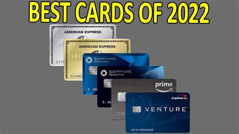 The 5 Best Credit Cards For 2022 Youtube