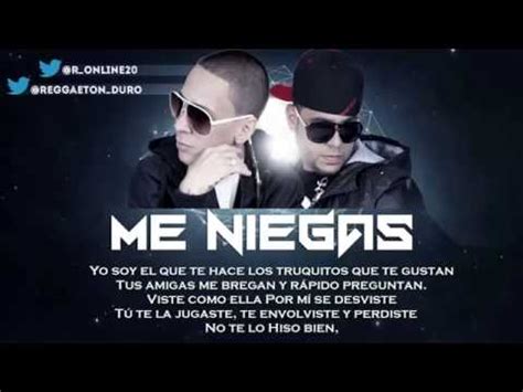 Me Niegas Baby Rasta Y Gringo Video Con Letra Original Youtube