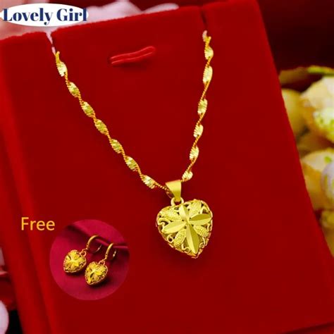 Philippines Ready Stock Gold K Pawnable Saudi Necklace For Women