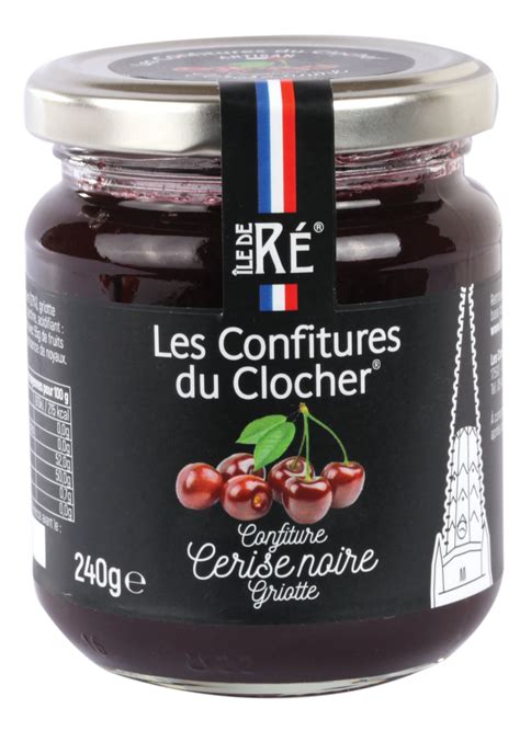 Confiture Cerises Noires Griotte Les Confitures Du Clocher