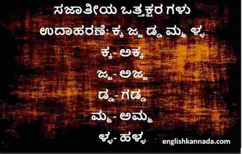 kannada ottakshara words list/ kannada alphabets ottakshara