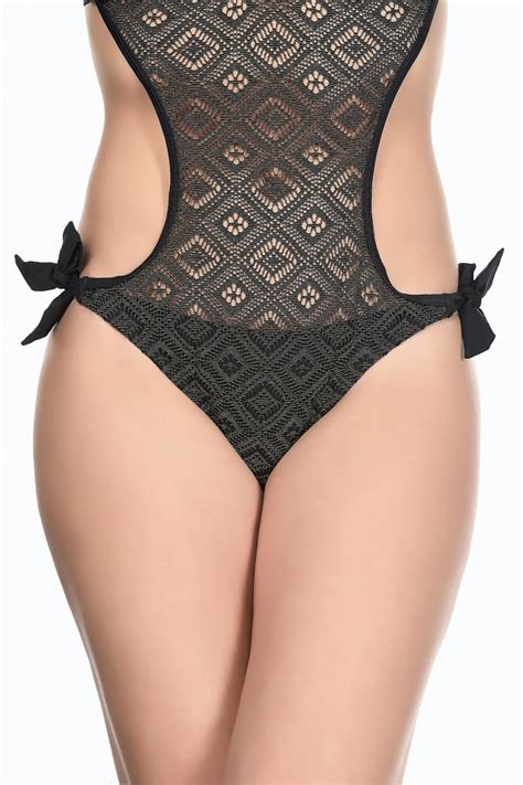 Maillot De Bain Inoo Fary Couleur Noir Taille Xl Mademoiselle Lingerie