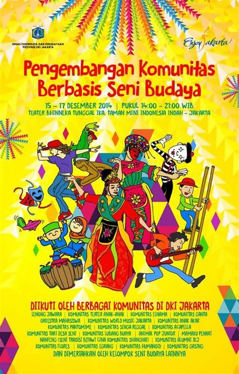 Contoh Poster Kegiatan Pentas Seni Riset