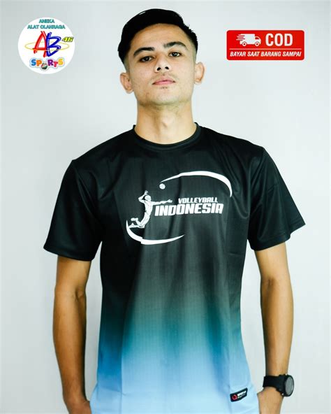 Baju Kaos Jersy Voly Olahraga Volleyball Indonesia Kaos Voly Volly