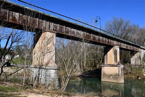 Old Ncandstl Railway Calfkiller River Bridge Sparta Tennessee A