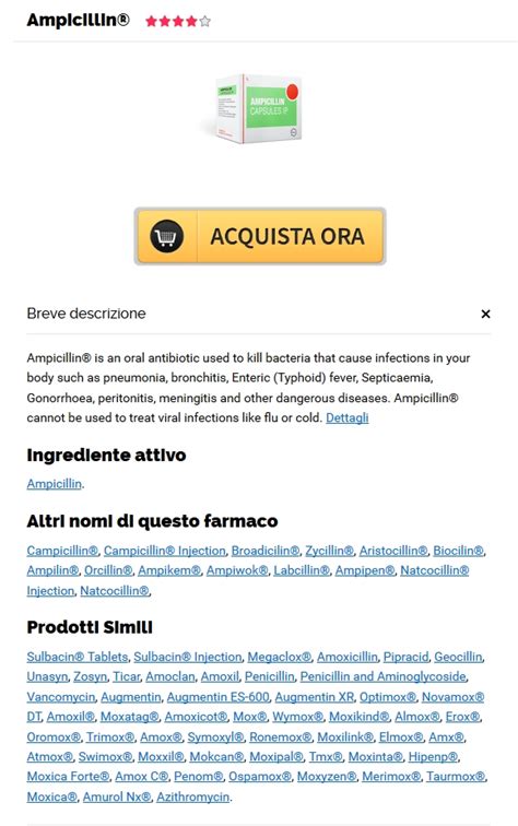 Posto Più Economico Per Comprare Ampicillin