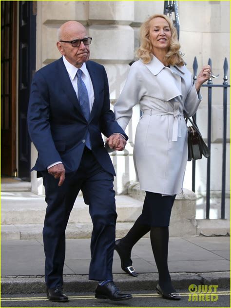 Photo Rupert Murdoch Jerry Hall Are Married Photo Just