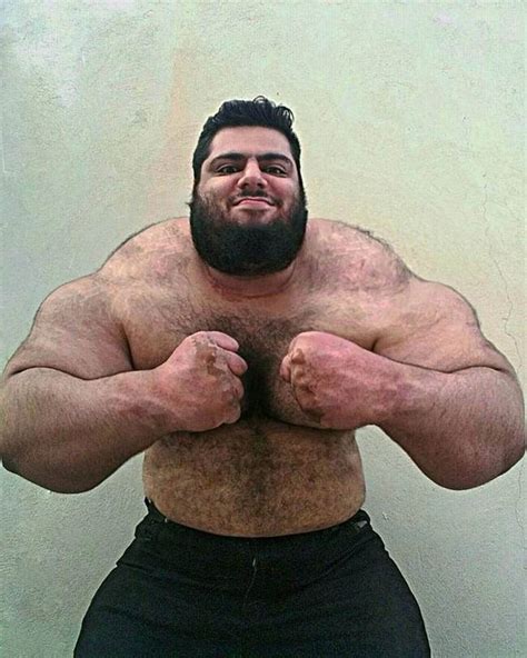 Sajad Gharibi Aka The Iranian Hulk Who Is Weighing More Than 150 Kg