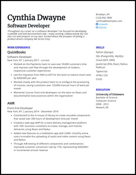 5 Software Engineer Resume Examples That Worked In 2021