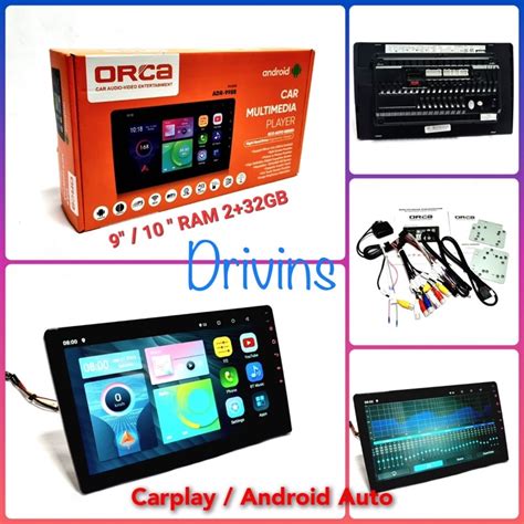 Jual Head Unit Double Din Android Orca Adr Inch Inch Ram