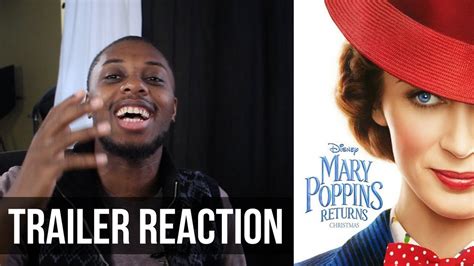 Mary Poppins Returns Teaser Trailer Reaction Youtube