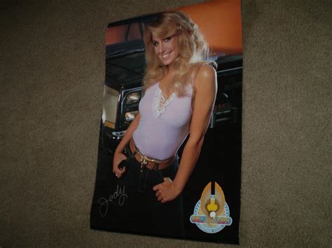 Original 1981 Fall Guy Heather Thomas Jody 32 X 21 Rare Sexy Poster