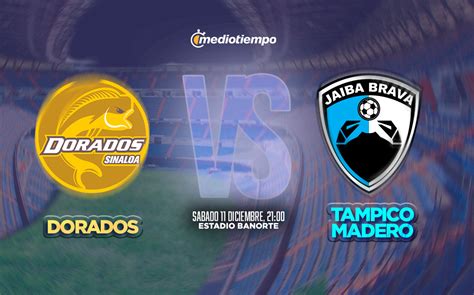 Dorados vs Tampico Madero EN VIVO Semifinales Liga Expansión 2021