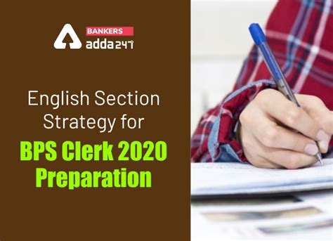 English Section Strategy For IBPS Clerk 2020 Preparation