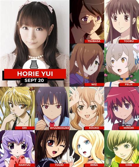 Happy Birthday to Yui Horie! What's Her Best Anime Role? | J-List Blog