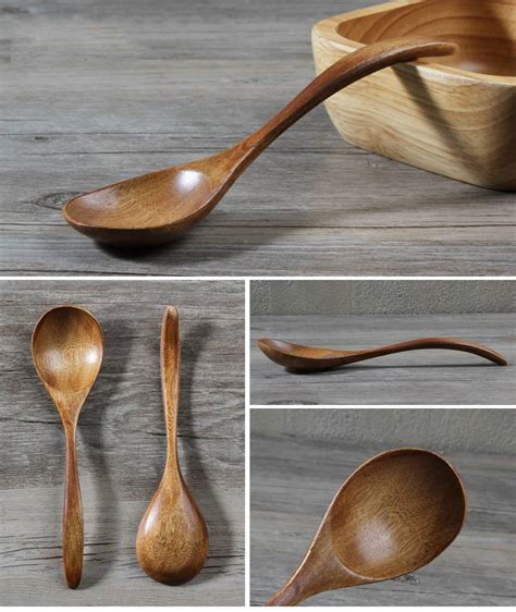 Wooden Salad Spoons Nature Eco Shop