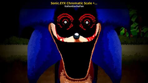 Sonic Eyx Chromatic Scale Dwp [friday Night Funkin] [modding Tools]