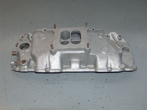 Offenhauser 360 Dual Port Bb Chevy Aluminum 4 Bbl Intake Manifold 6003 Rectangle Ebay