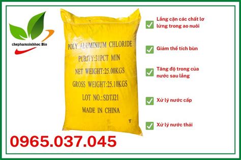 PAC LÀ GÌ TÁC DỤNG CỦA PAC TRONG XỬ LÝ NƯỚC THẢI