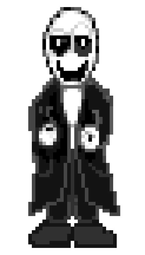 Dr Wd Gaster Pixel Art Maker