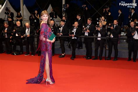 Frederique Bel Flashes Her Nude Tits At The 77th Cannes Film Festival