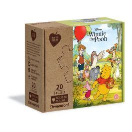 Puzzle 2x20 Piese Clementoni Play For Future Winnie The Pooh Hippoland Ro