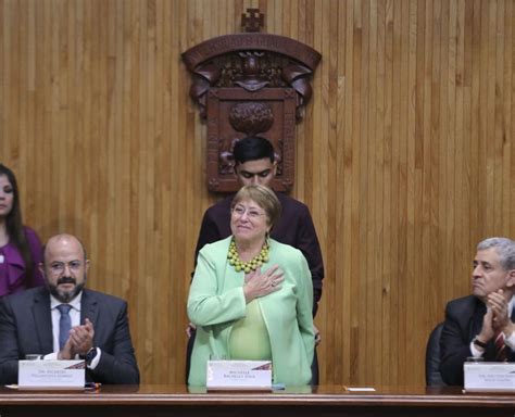 Expresidenta Michelle Bachelet Recibe El Doctorado Honoris Causa De