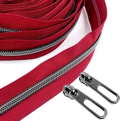 Amazon Yixi Sbest Metallic Nylon Coil Zippers Yards Sewing