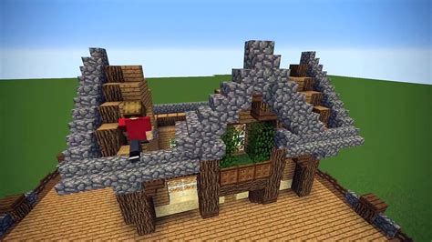 Beginner Minecraft Survival House Tutorial Step By Step Building With