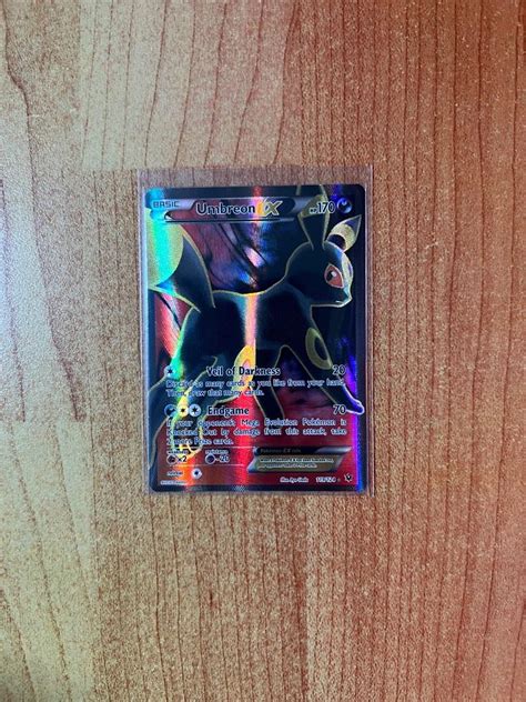 Xy Fates Collide Umbreon Ex Full Art Ultra Rare Pok Mon Tcg