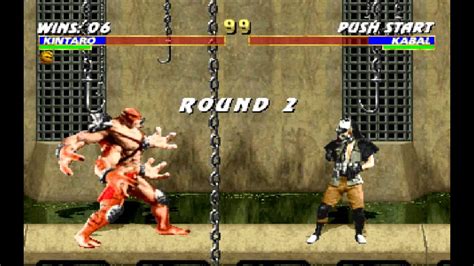 Mortal Kombat Trilogy Kintaro Arcade Ladder Youtube