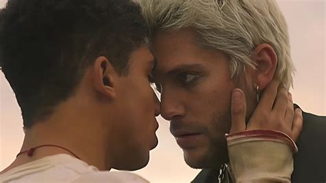 The Bastard Son And The Devil Himself Kissing Scene Nathan And Gabriel