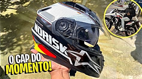 COMPREI UM CAPACETE NOVO MAIS CHAVE QUE OS Ls2 Norisk Soul FF302