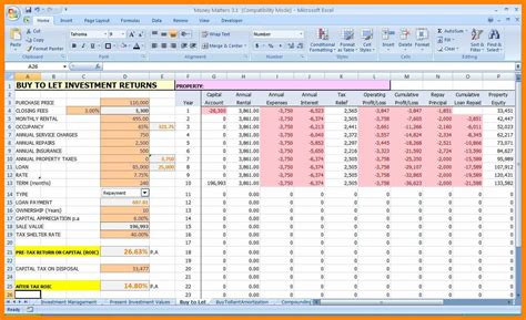 Expenditure Spreadsheet — db-excel.com