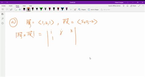 Solved A Find A Nonzero Vector Orthogonal To The Plane Through The