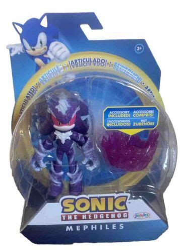 Yahoo Sonic The Hedgehog Mephiles W Purple Mist Bas